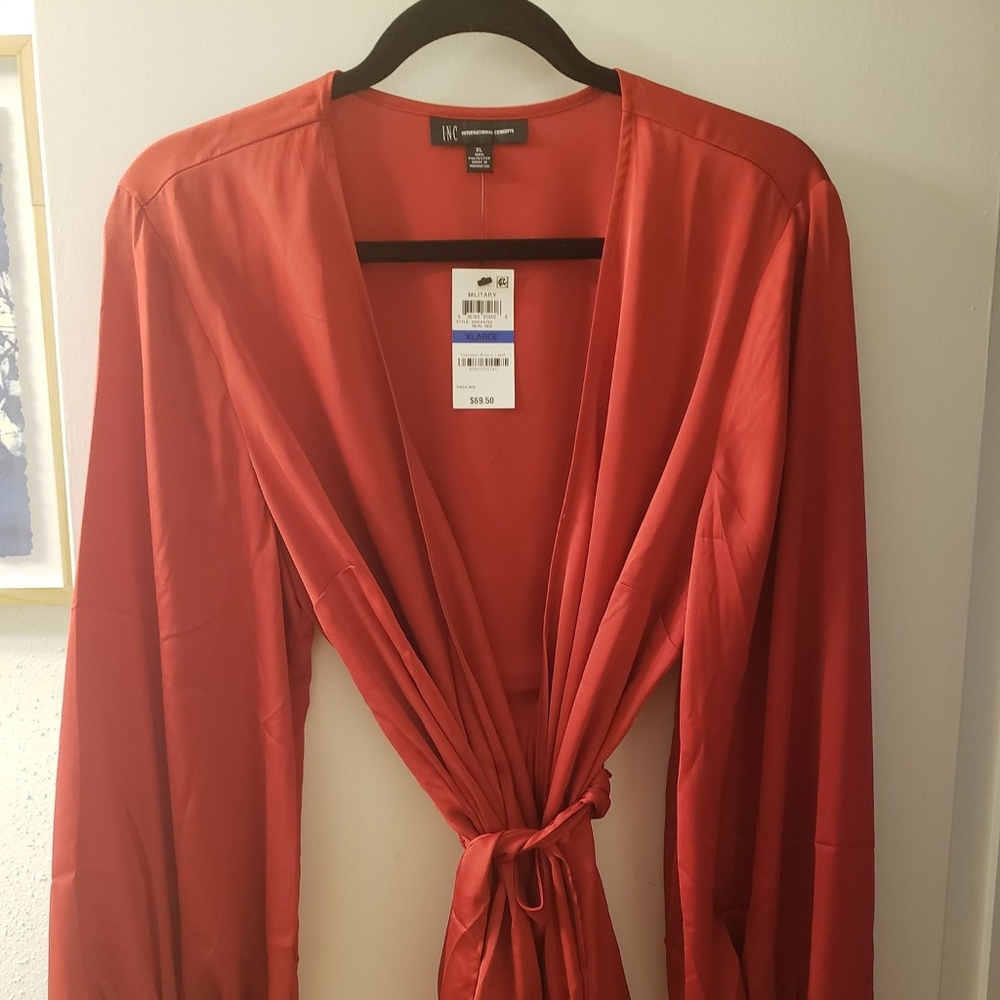 NWT INC blouse/kimono
